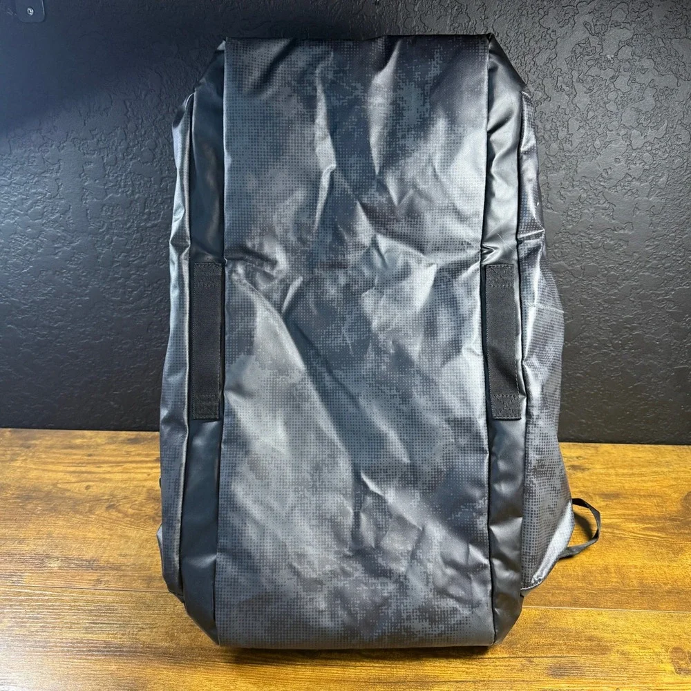 High Sierra AT8 Convertible Duffel Backpack Black Blue TPE Coated Travel Bag